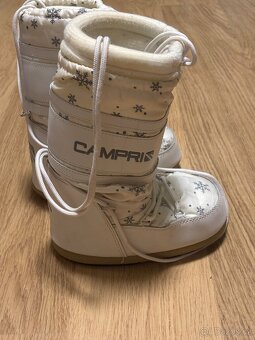 Dětské bílé sněhule - 2