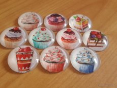 nové magnetky dortíčky cupcakes - 2