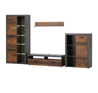 Obývací stěna skříně - 2