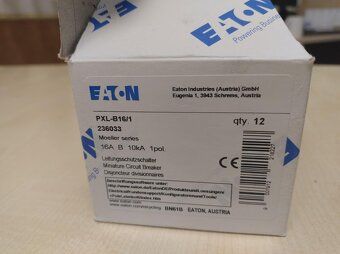 Jistič EATON B16/1 - 2