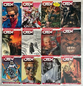 Prodám komiksové magazíny Crew a Crew2 na kvadrát: - 2