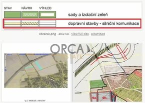 Výjimečné pozemky vhodné pro dopravní stavby o výměře 9710 m - 2