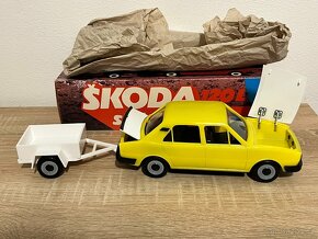 ŠKODA 120L KDN S VLEKEM A ORIGINÁLNÍ KRABICÍ  č1 - 2