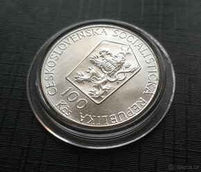 Pamětní stříbrná mince 100 Kčs 1989 - 17. listopad 1939 - 2