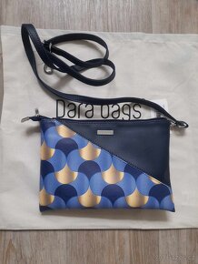 Crossbody kabelka Dara bags Helen Middle Mystery Blue - 2