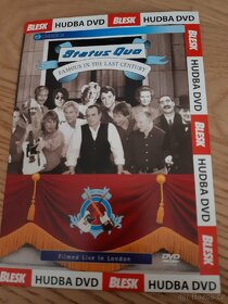 8 ks DVD, Status Quo a filmy, viz foto. Vše 20Kč/ks. - 2