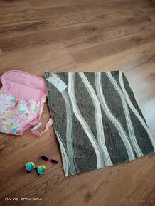 Zavinovačka, nosítko +brýle na Baby Born - 2
