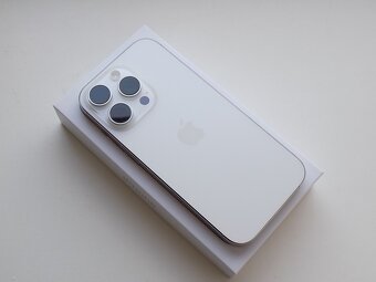 APPLE iPhone 16 Pro 128GB Bílý Titan-ZÁRUKA -TOP STAV-100%B - 2