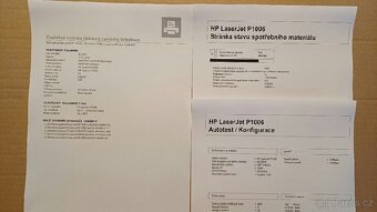 HP Laserjet P1006 | najeto 8tis.| toner na 1300stran - 2