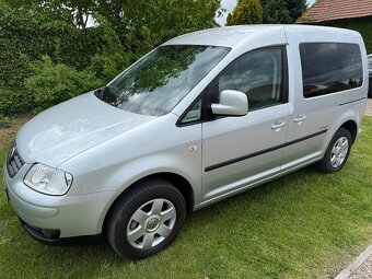 Vw Caddy STYLE 1.9tdi 77kw ,alu,park.senzor 7.míst - 2