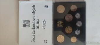Sada oběžných mincí 1992 - 2