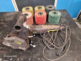 Kartáčová bruska-Fartools REX 120D - 2