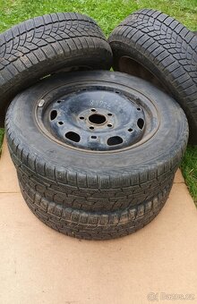 Zimní pneu 165/70/14 +disk 5J×14 ET35 Fabia - 2