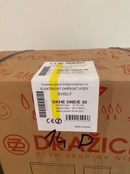 Ohřívač vody elektrický svislý OKHE 30 ONE/E - 2
