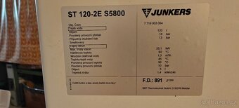 Prodám kotel a bojler Junkers - 2