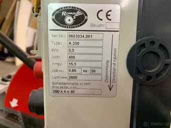 Robustní kotoučová pila na kov Rema - 2