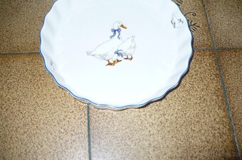 porcelánová zapékací mísa koláčová - 2