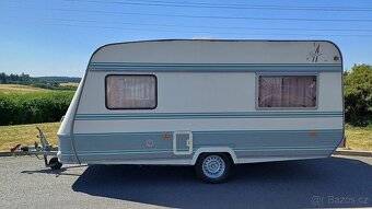 Karavan TEC 450 + velký předstan + nová STK + 100 km//h - 2