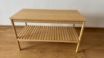 IKEA RÅGRUND – bambusová lavice s odkládacím prostorem - 2