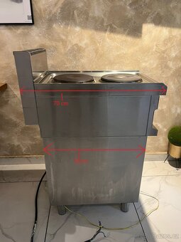 Dvouplotýnkový elektrický gastro vařič Arisco ER711-S - 2