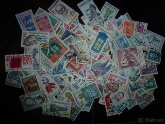 Poštovní známky Československo přes 1300 ks - 2