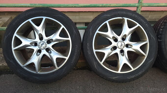 80% letní ALU kola 17" 5x112 Mercedes E W212 245/45/17 - 2