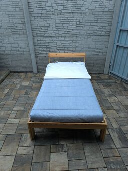 Prodám postel + Matrací 90cm x 200cm - 2