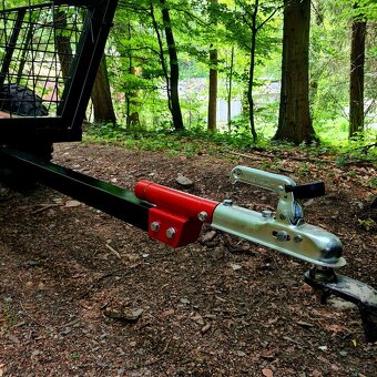 Vyvážečka dřeva , vozik za ctyrkolku - 2