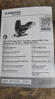 Aku přímočará pila - 2