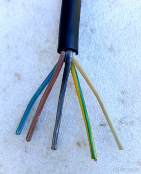 Gumový kabel 5x4 - 2
