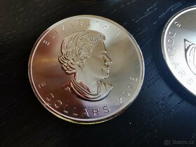 Stříbrné investiční mince Mapple leaf, Wiener, Kangaroo - 2