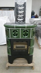 Kachlová krbová kamna 9 kW - 2