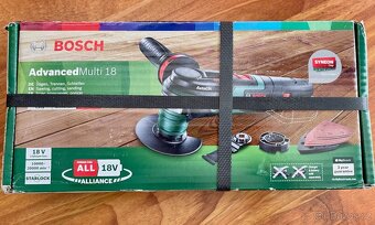 AKU bruska BOSCH AdvancedMulti 18 - nová - 2