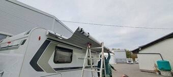 Markýza Fiamma F45 - lehké poškození, prodej, 4,5m. - 2