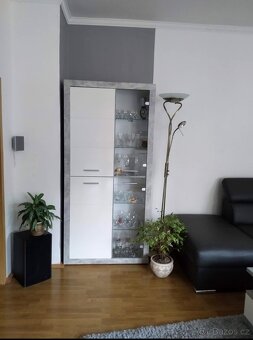 Obývací stěna Stone 1/ bílá kombinace beton - 2