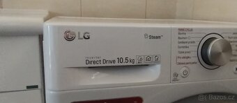 Pračka LG, 10,5kg, v záruce - 2