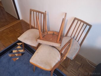 824 Židle jídelní, kuchyňské, TON, retro - 2