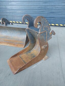 Hydraulický rychloupinak + lžíce na minibagr verachtert cw05 - 2