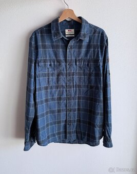 Nová outdoorová košile Fjallraven Ovik Travel Shirt LS - 2