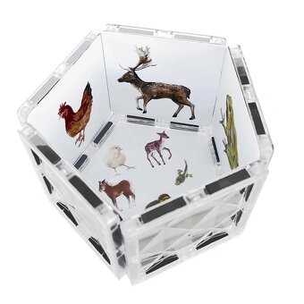 Magnetická stavebnice COLORMAG CLEAR - 2