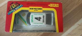 SAAB 909TURBO v měřítku 1:24, značky BBURAGO ve velmi dobrém - 2