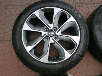 Letní alu sada disky originál Kia Stonic 4x100 6,5Jx17 ET49 - 2