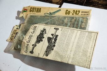 model letadla a auta Gotha GO 242/244 1/72 od Italeri - 2