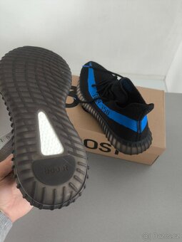 Yeezy 350 modré boty - 2