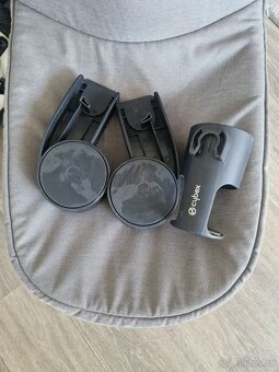 Cybex Talos s lux s nánožníkem a korbickou - 2