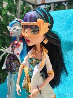 Monster High Mad Science Lab Partners Doll Ghoulia a Cleo - 2