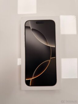 iPhone 16 Pro Max 256 GB - přírodní titan, jako nový, záruka - 2