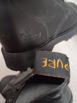 Černé kožené boty vel. 39 - 2