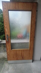 Vchodové dveře palubkové levé 198x95cm - 2