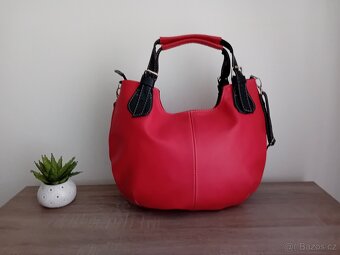 Leather dámská velká hobo kabelka kožená nová - 2